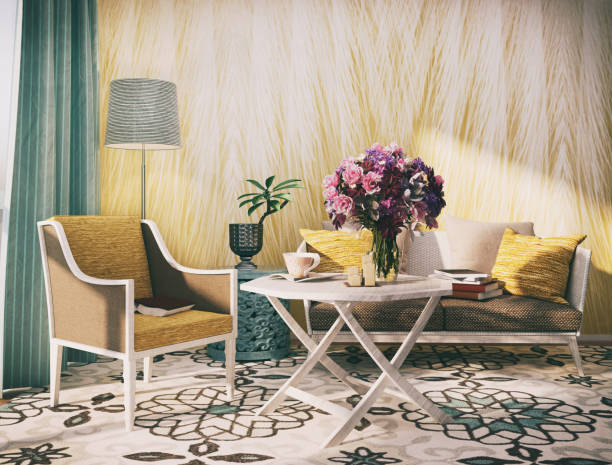 istock Bohemian living room 914599676
