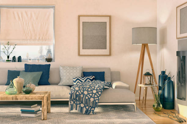 istock Nordic living room 914605558