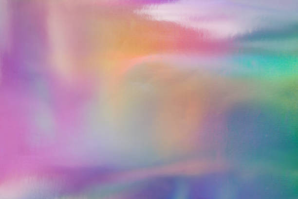 istock Holographic abstract background. Holographic foil texture for your design 914616736