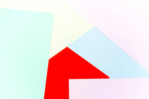 istock Background abstraction of different colored paper 914621640
