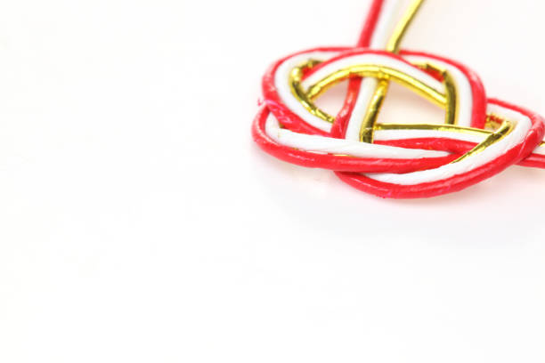 istock decorative Japanese cord made from twisted paper 914630002