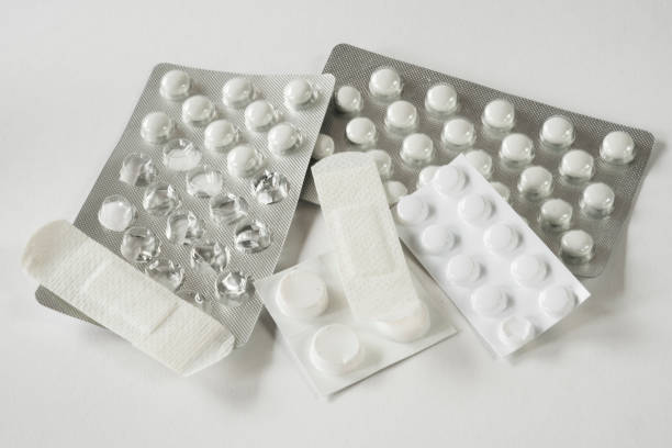 flat lay heap of medicines