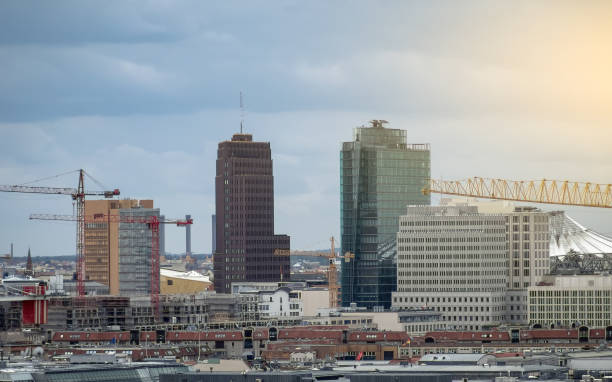 istock Towers on the Potsdamer Platz in Berlin 914636400
