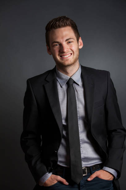 istock Portrait of a smart man 914641948