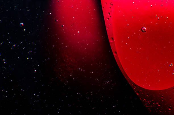 istock Abstract stains and drops on the whole frame 914659814