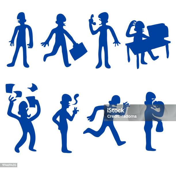 Human Actions Stock Illustration - Download Image Now - Adult, Business Finance and Industry, Cartoon