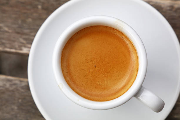 istock Directly Above Shot Of Coffee On Table 914706776