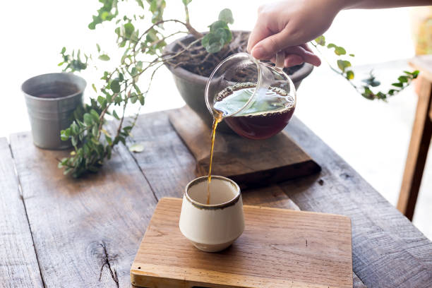 istock Barista hands to make art coffee 914715838