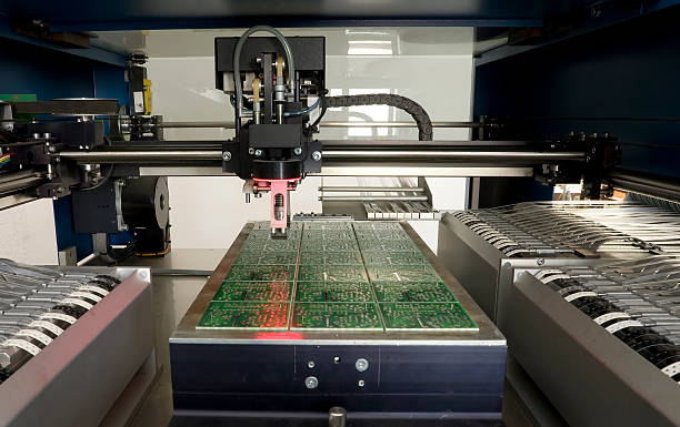 istock Production of  Circuit Board 91472723