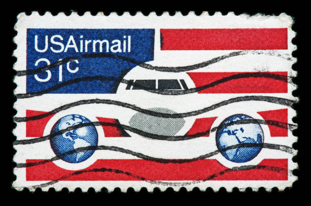 istock USA Air mail postage Stamp 914739668
