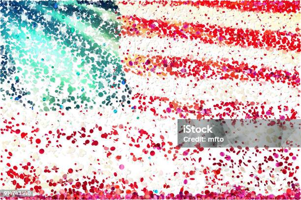 Patriotic Background Stock Illustration - Download Image Now - Abstract, Abstract Backgrounds, American Culture