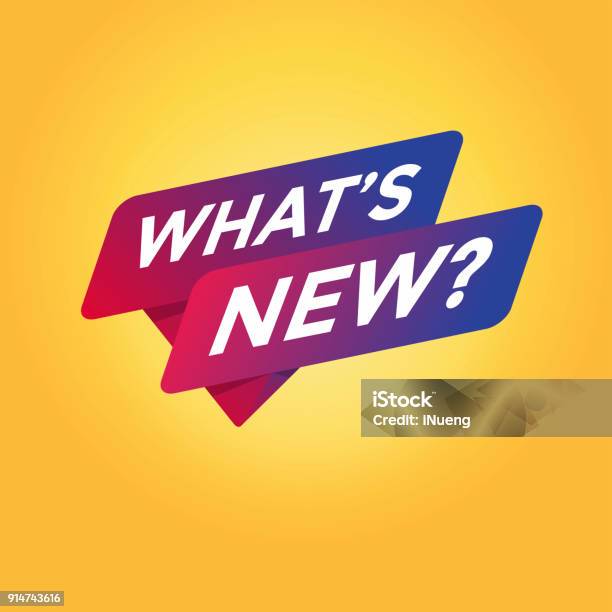 Whats New Tag Sign Stock Illustration - Download Image Now - New, Icon Symbol, Label