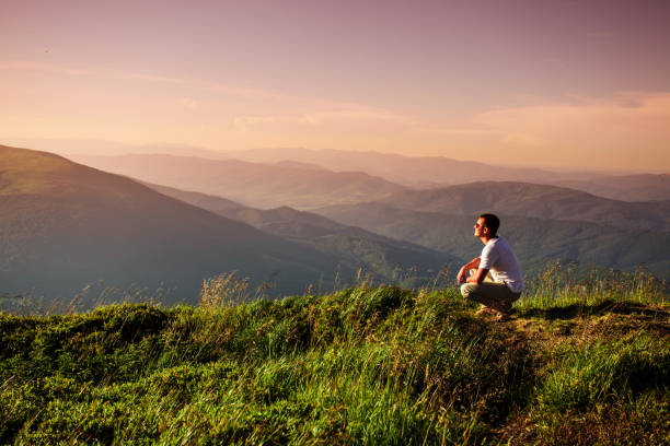 istock The man enjoying freedom 914754204