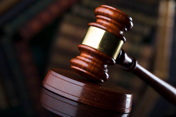 istock Lawyer concept. Courtroom library. 914759654