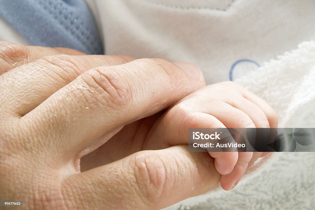 Mano di bambino - Foto stock royalty-free di Bambino