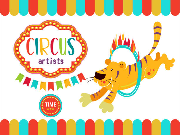 ilustrações de stock, clip art, desenhos animados e ícones de circus performers illustration - the purfleet