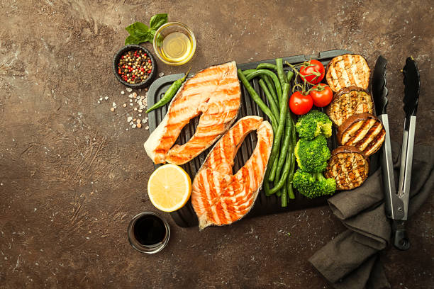 istock Healthy grill food 914796638