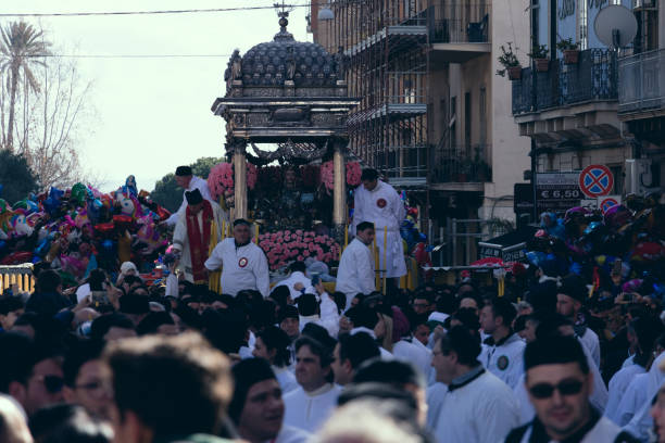 February 4, 2018, Catania, Italy Celebrations for Sant' Agata fest, Sicily