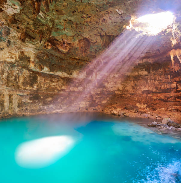 istock Cenote Samula sinkhole in Valladolid Mexico 914817904