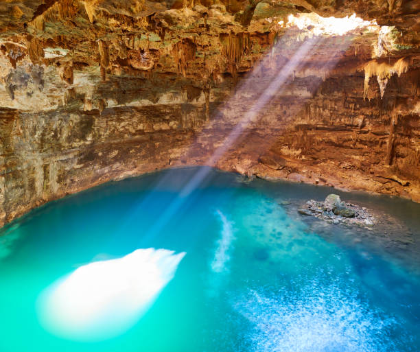 istock Cenote Samula sinkhole in Valladolid Mexico 914818064