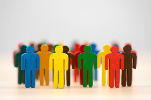 istock Colorful group of people figures 914818230