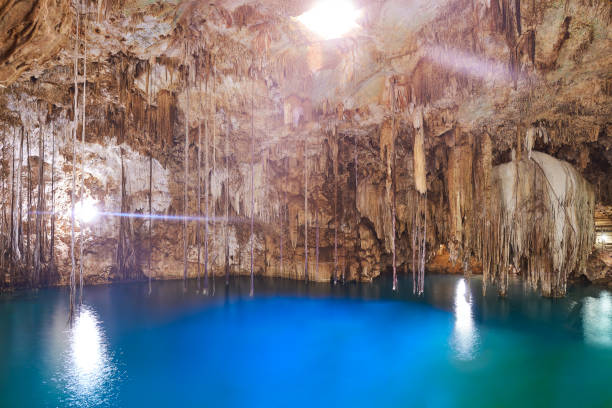 istock Cenote Xkeken sinkhole in Valladolid Mexico 914818464
