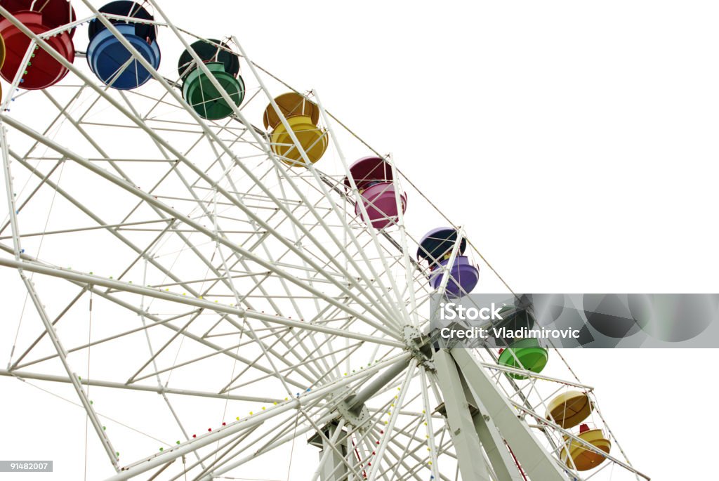 Ruota panoramica - Foto stock royalty-free di Bianco