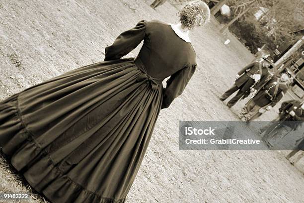 Armed And Dangerous Striking Civil War Woman Faces Army Stock Photo - Download Image Now