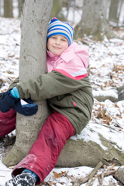 istock girl in winter park 91482459