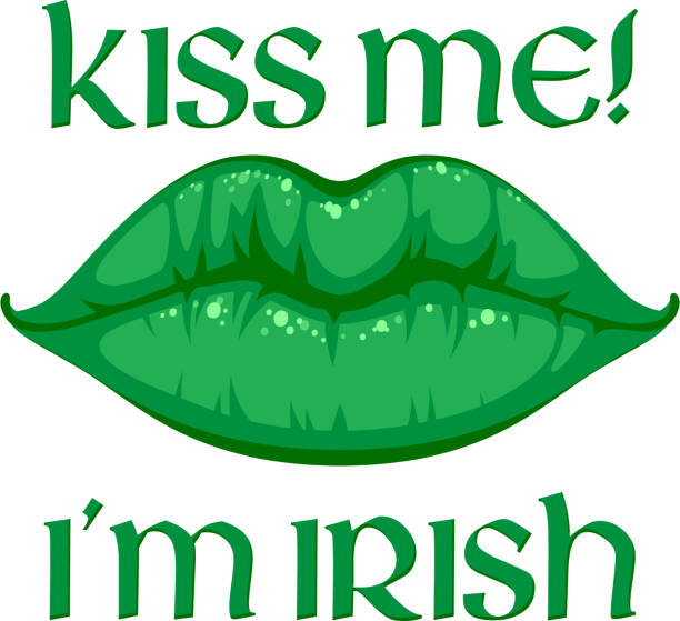 Green Glitter Lips Kiss Me I Am Irish St Patricks Day Shirt Green Glitter Lips Kiss Me I Am Irish St Patricks Day Shirt