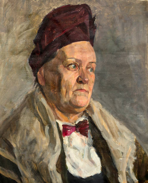istock oil painting, portrait 914826774