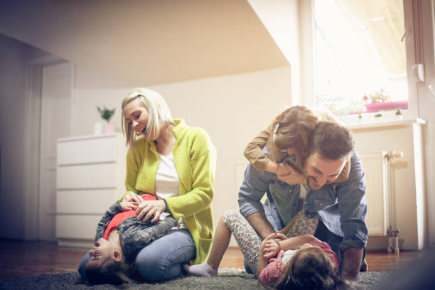 istock Family at home. 914827000