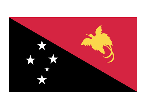 Bendera Papua Nugini Ilustrasi Stok - Unduh Gambar Sekarang - Bendera ...