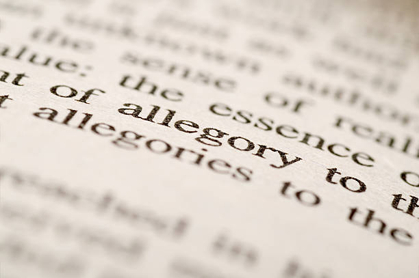 istock Close-up Of Allegory Word 91483571