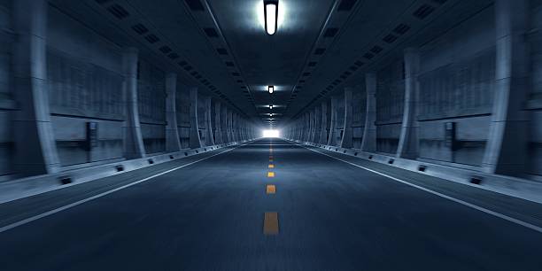 túnel rodoviário - urban road imagens e fotografias de stock
