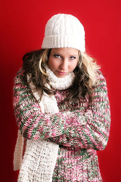 istock beautiful woman in winter 91484161