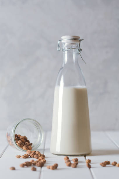 istock Fresh organic horchata drink prepared in Valensia, Spain 914849804