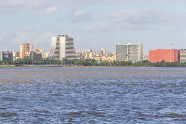 istock Cityview with Administrative Center, Porto Alegre 914856514