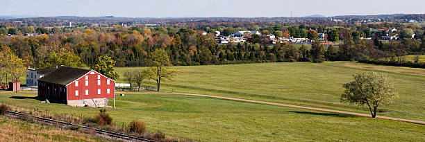 istock Farmhouse on Gettysburg Battlefield 91485689