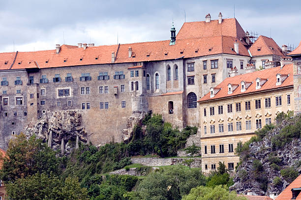 istock Ancient Castle in Village  Cesky Krumlov Czech Republic 91485966