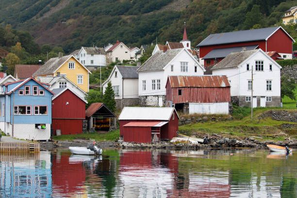 istock Fishing Village of Undredal 914862740