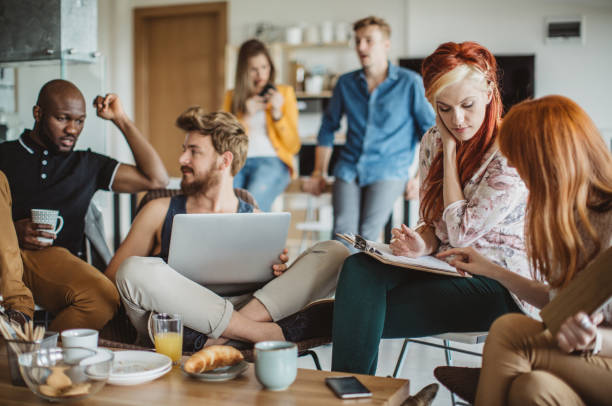 istock Modern way of living well together 914864272