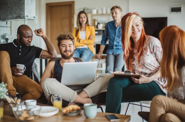 istock Modern way of living well together 914864282