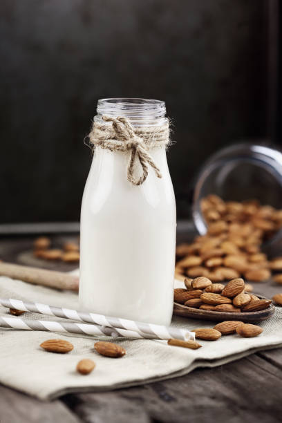 istock Organic Almond Milk 914867400