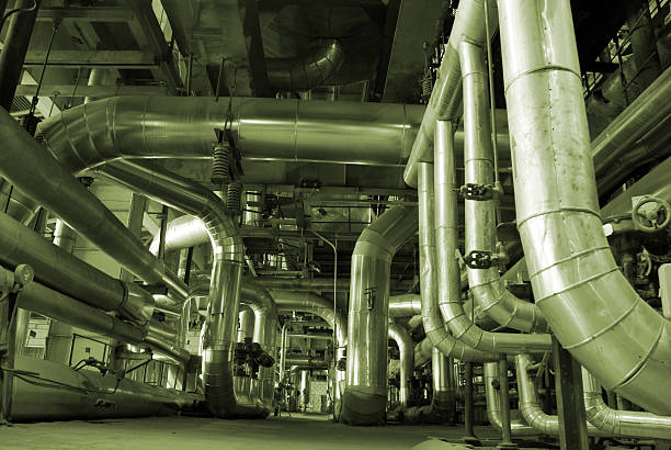 istock different size and shaped pipes at a power plant 91486775