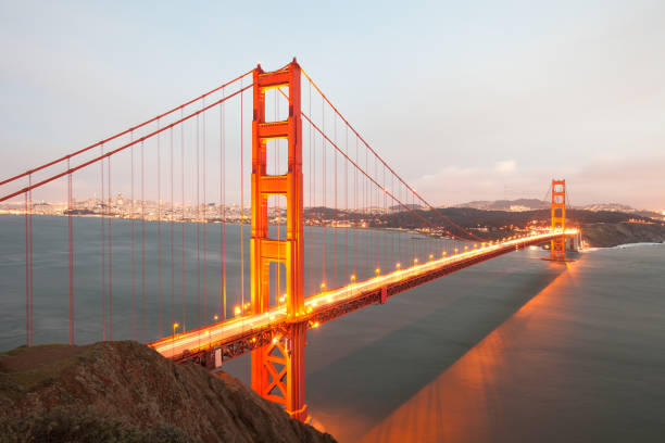 istock The Golden Gate Bridge at night 914868188