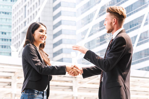 istock Handshake of business partners 914870896