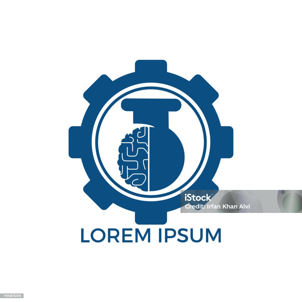 Brain Lab Vector Design Stock Illustration - Download Image Now ...