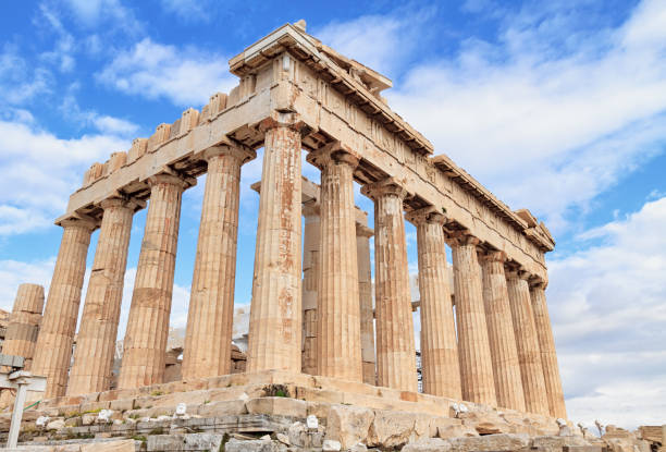istock Close up view of Parthenon, Athenian Acropolis, Greece 914876490