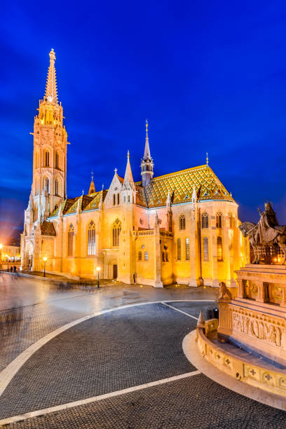 istock Budapest, Matyas church on Buda Hill, Hungary 914883944